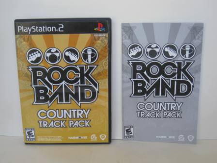 Rock Band Country Track Pack (CASE & MANUAL ONLY) - PS2